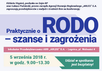 Konferencja - Praktycznie o RODO, 5 września 2018 r. 