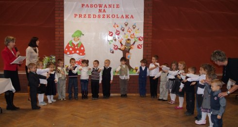 Pasowanie na przedszkolaka