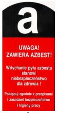 Uwaga azbest!