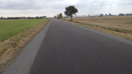 Inwestycja przebudowy drogi transportu rolnego w Czerwonym Kościele