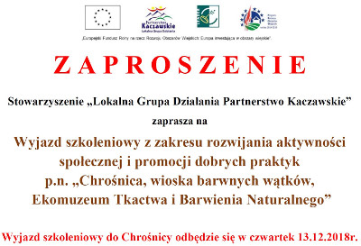 Zaproszenie Chrośnica