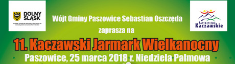 Kaczawski Jarmark Wielkanocny  w Paszowicach w Niedzielę Palmową 25 marca 2018 r.