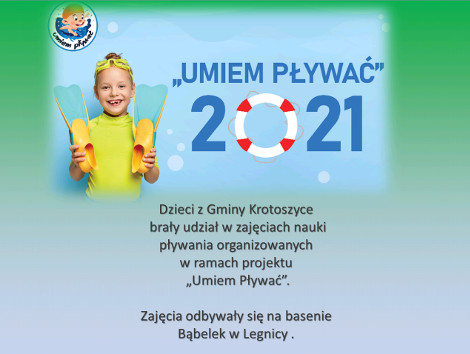 Plakat Umiem pływać