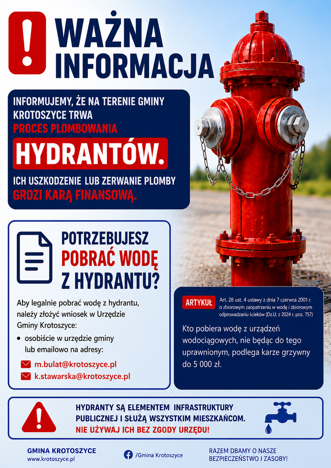 Informacja hydrant