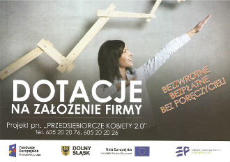 Dotacje plakat