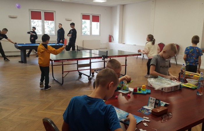 Gry i zabawy w czasie zajęć świetlicowych