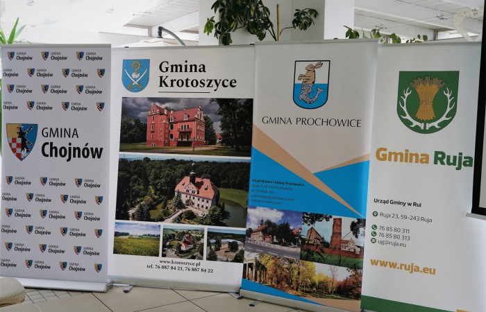 Tablice gmin Krotszyce,Chojnów,Prochowice,Ruja