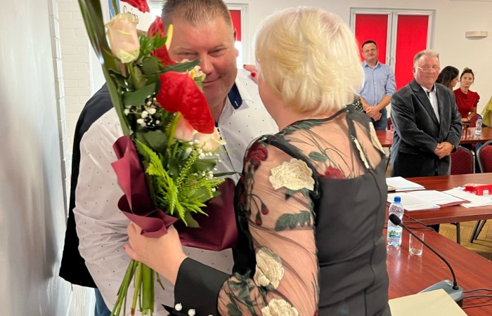 Radny składa podziękowania Pani skarbnik