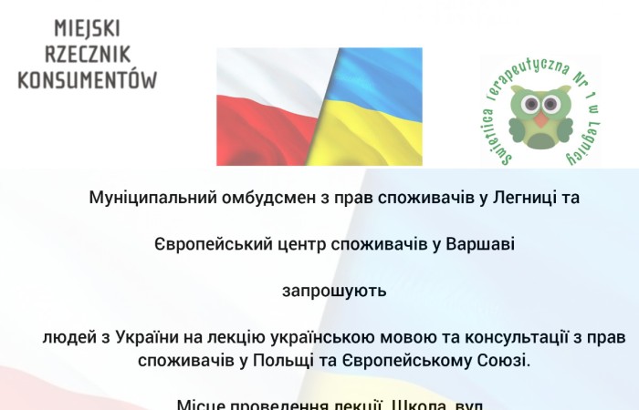 ulotka na temat wykładów